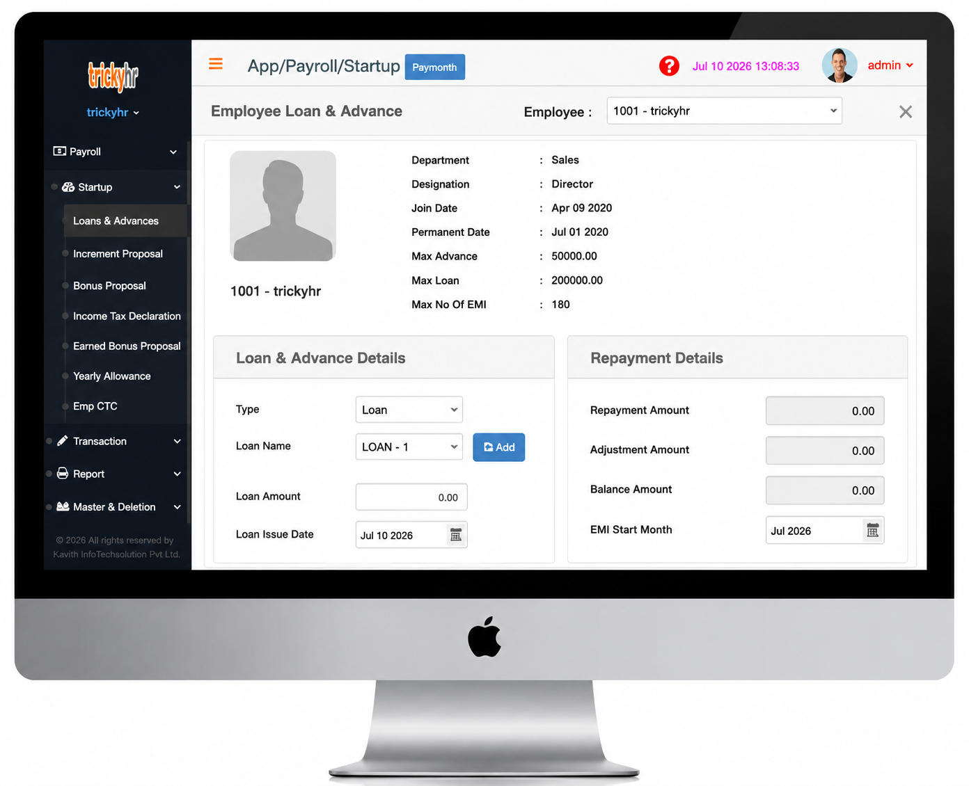 Loan & Advance Management
